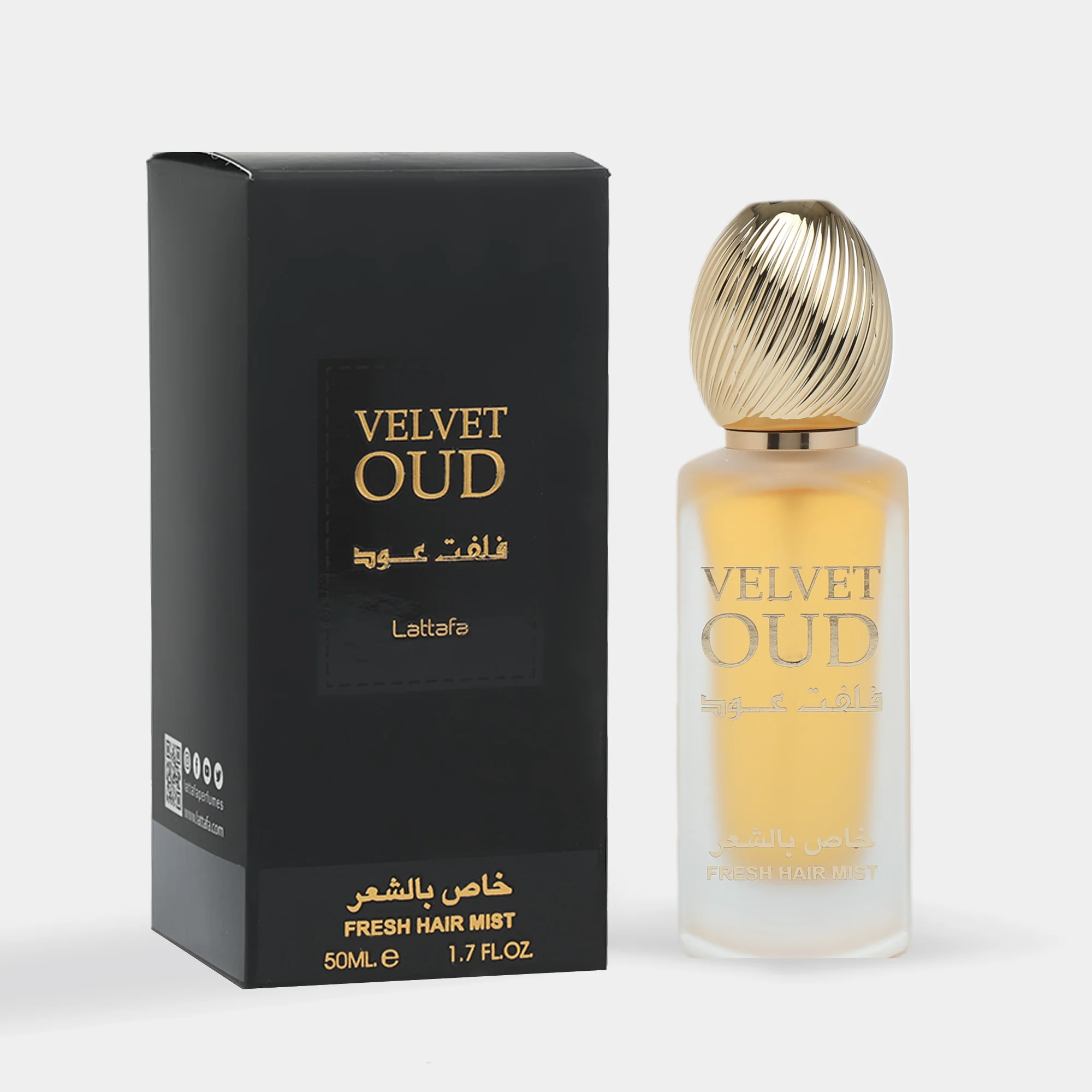Lattafa Velvet Oud Hair Mist - Image 2